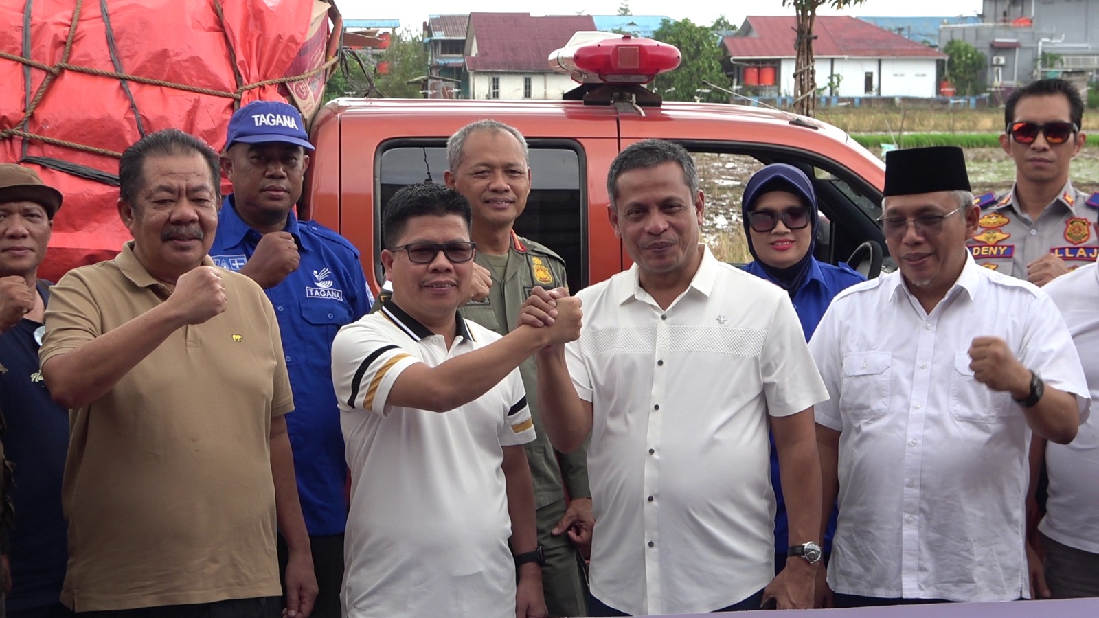 Bupati Sambas Satono Apresiasi Bantuan Pemkot Pontianak untuk Korban Banjir