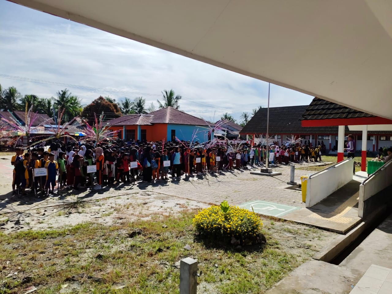 Camat Tangaran Buka O2SN dan FLS2N wilayah Kecamatan Tangaran