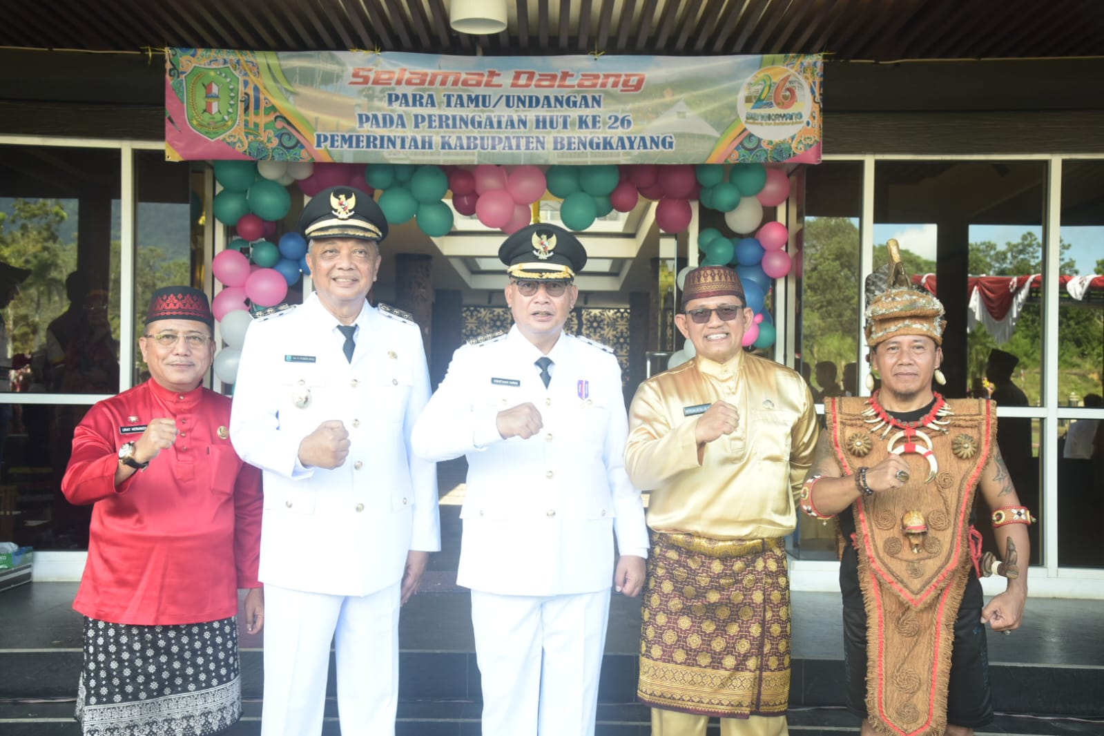 Wakil Bupati Sambas Mewakili Bupati Sambas Menghadiri Peringatan Hari Ulang Tahun ke-26 Pemerintah Kabupaten Bengkayang Tahun 2025