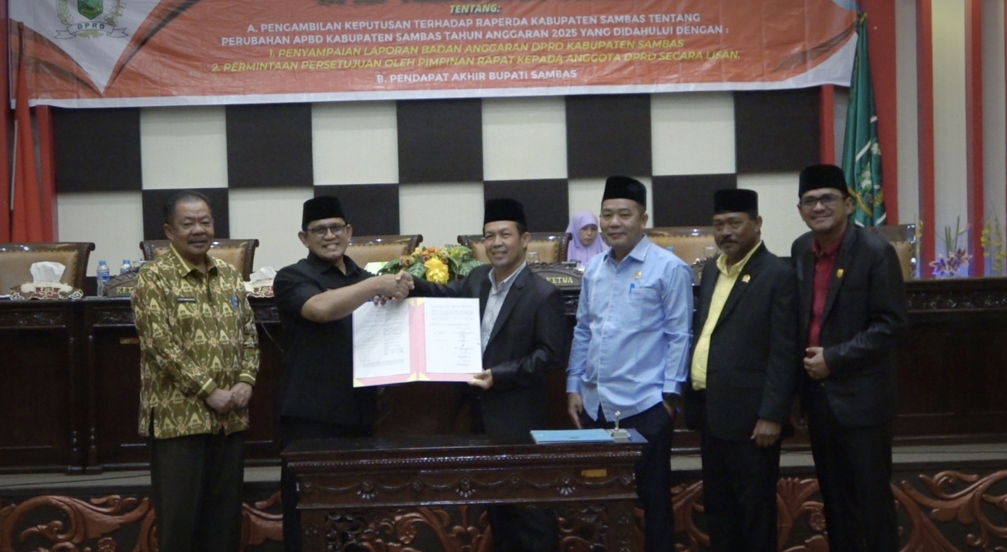 Raperda Perubahan Anggaran 2025 disetujui DPRD, Heroaldi: Ini Disusun Bersama Demi Pelayanan Terbaik