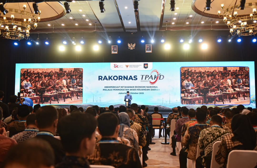Bupati Sambas Hadiri Rakornas TPAKD 2025 Bahas Penguatan Akses Keuangan Daerah