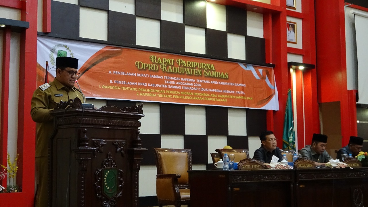 WABUP HEROALDI SAMPAIKAN PENJELASAN RAPERDA APBD 2026