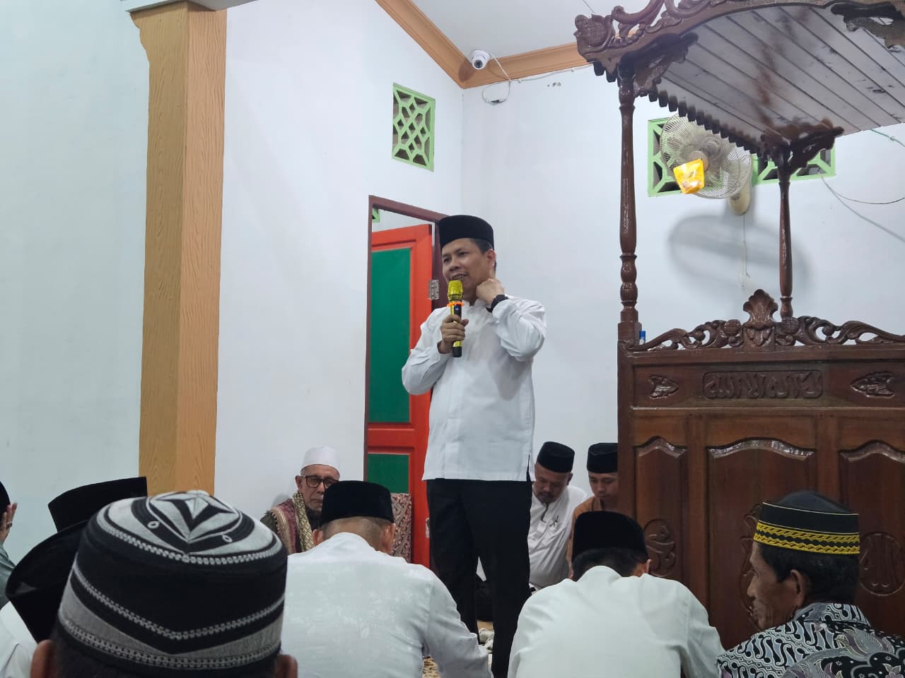 Perkuat Sinergi di Desa Serindang, Bupati Satono Alokasikan Rp. 3,8 Miliar untuk Infrastruktur Jalan Serindang - Pelanjau