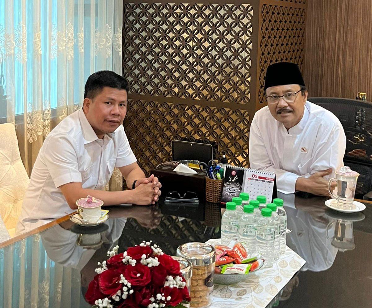 Bertemu Mensos dan Wamensos, Bupati Satono Perjuangkan Aspirasi Pendidikan Daerah Perbatasan