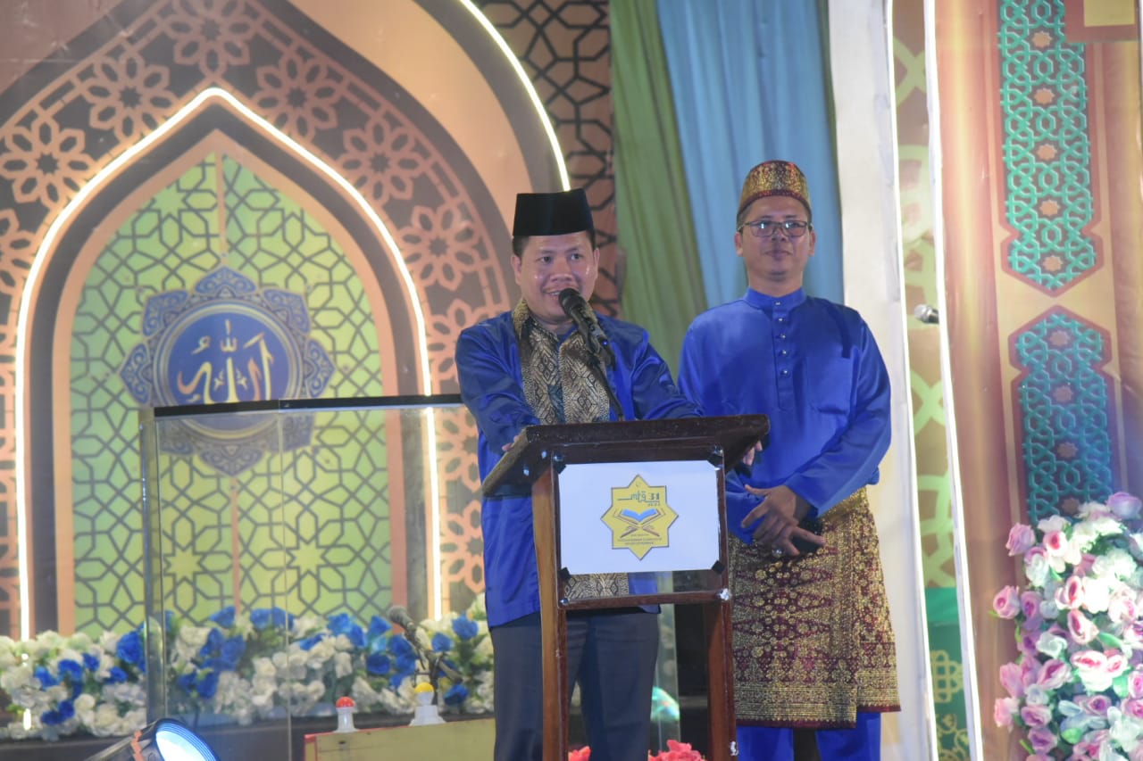 Bupati Satono Buka Pergelaran MTQ Ke XXXI Tingkat Kecamatan Pemangkat